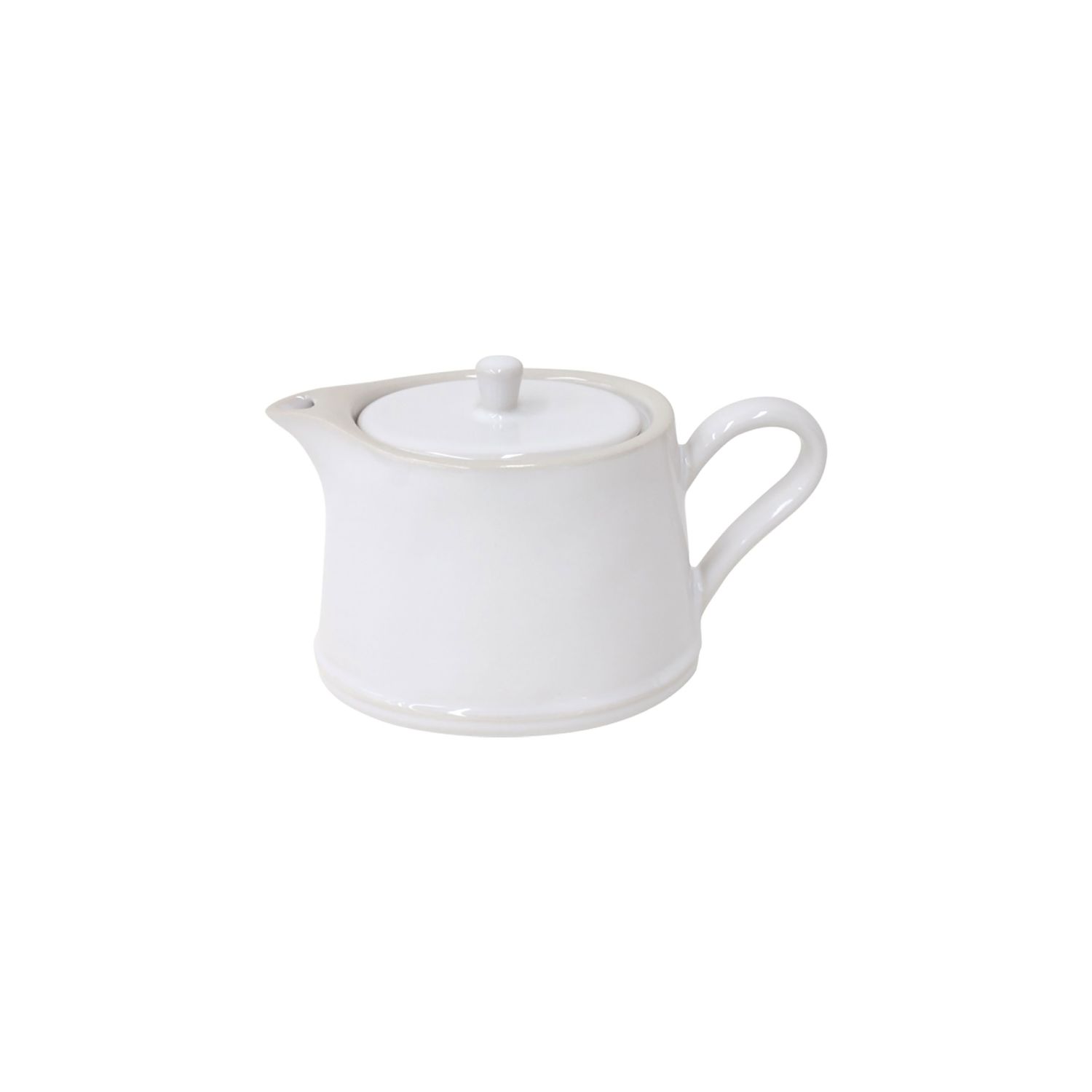 Costa Nova Beja White Cream 16 Oz Tea Pot, ATX181-CRM, 5606739919597