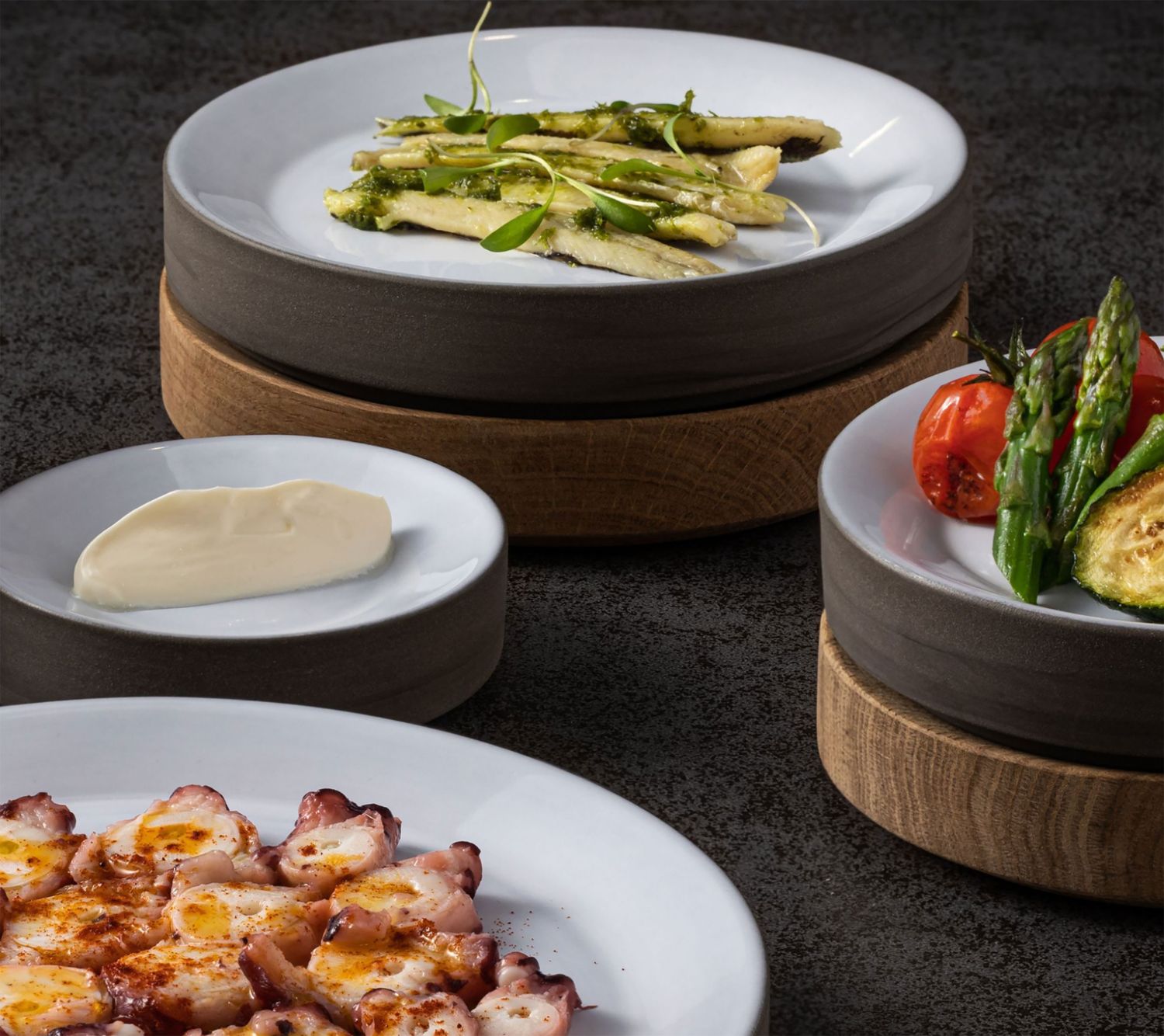 Costa Nova Coastland Ecogres Oak Wood Oak Wood Lid Pillow Plate 13 , O30263-OAK, 5606739966911