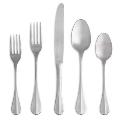 Costa Nova Nau Brushed Tea Spoon, C20290-BRS, 5606739937324