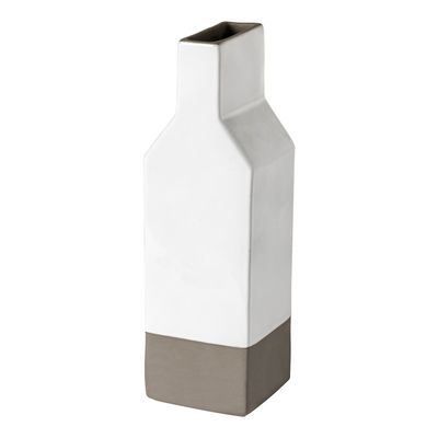 Costa Nova Plano Ecogres White Vase, 1POV301-WHI, 5606739957094