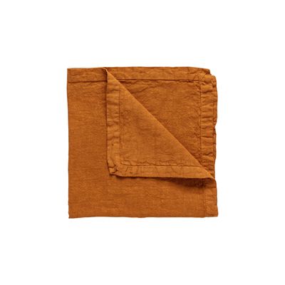 Costa Nova Table Linen Maria Amber Place Mat 100% Linen, TX0196-AMB, 5606739963613