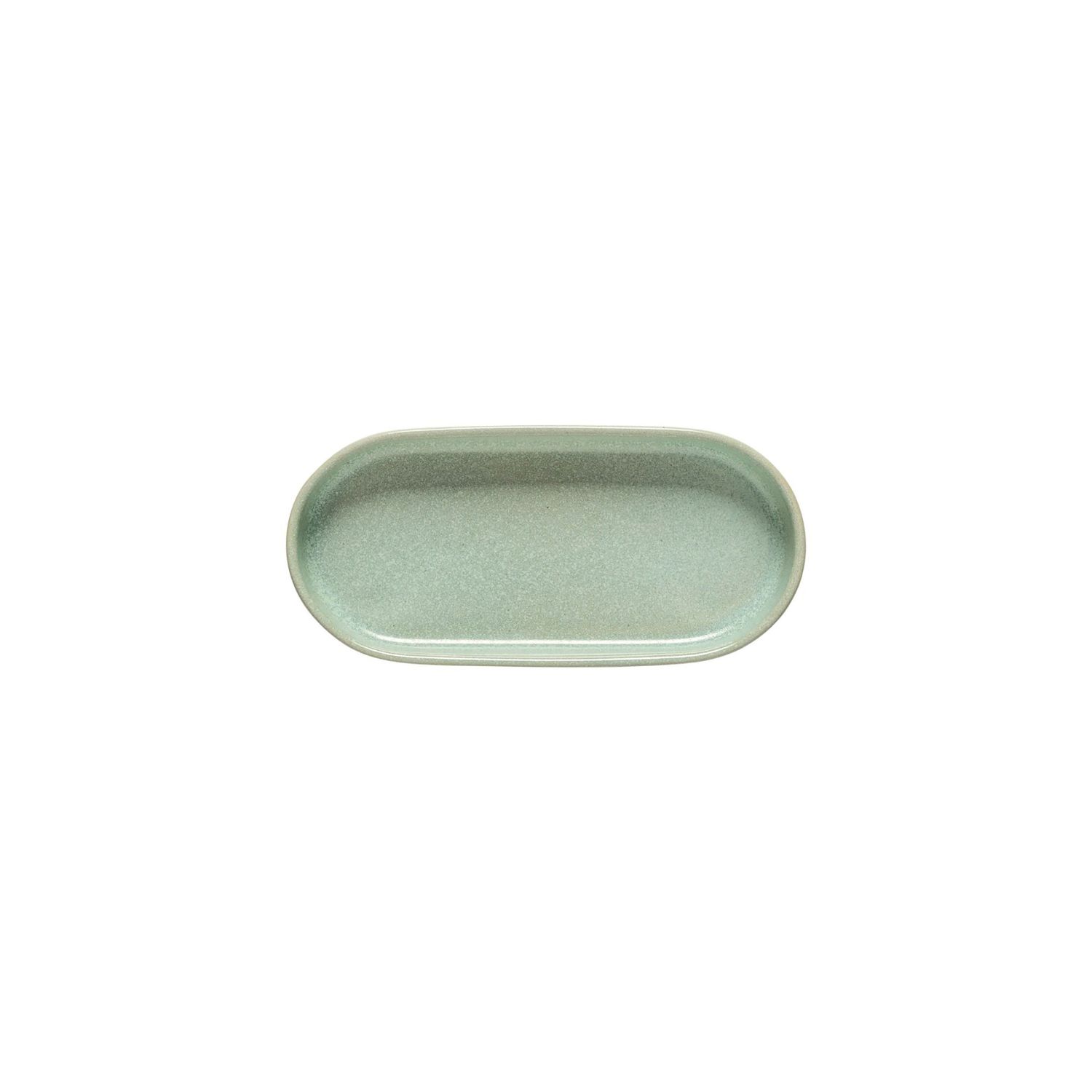 Costa Nova Redonda Bay Leaf Oval Platter 21, RNA211-GRN, 5606739968502