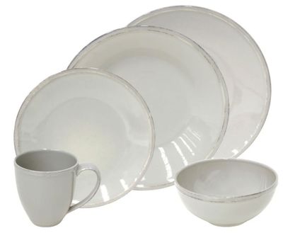 Costa Nova Friso Grey Tea Saucer 17 Cm 7 Inch, FIP171-GRY, 5606739935139