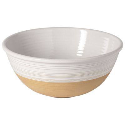 Casafina Scotia White Serving Bowl 34, 2KSS341-WHI, 560673983108