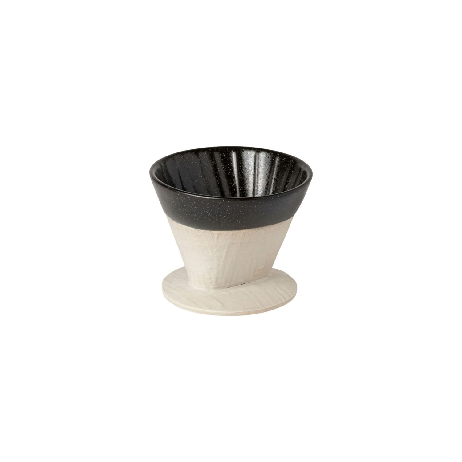 Costa Nova Notos Latitude Black Pour Over Coffee Dripper 5 Inch, NSD121-LTB, 5606739962340
