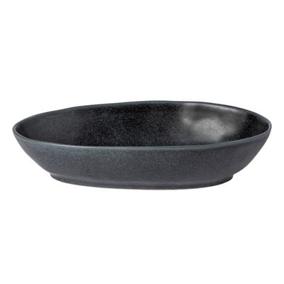 Costa Nova Livia Matte Black Oval Baker 13 Inch, LNA321-BLK, 5606739960841