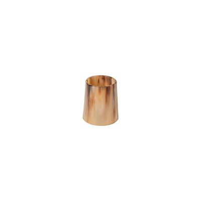Costa Nova Napkin Ring Camel Set 4 Round Horn Napkin Rings, O30330-CML, 5606739969479