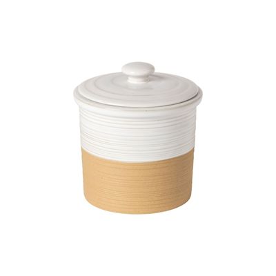 Casafina Scotia White Canister 18, 2KSX181-WHI, 560673983104