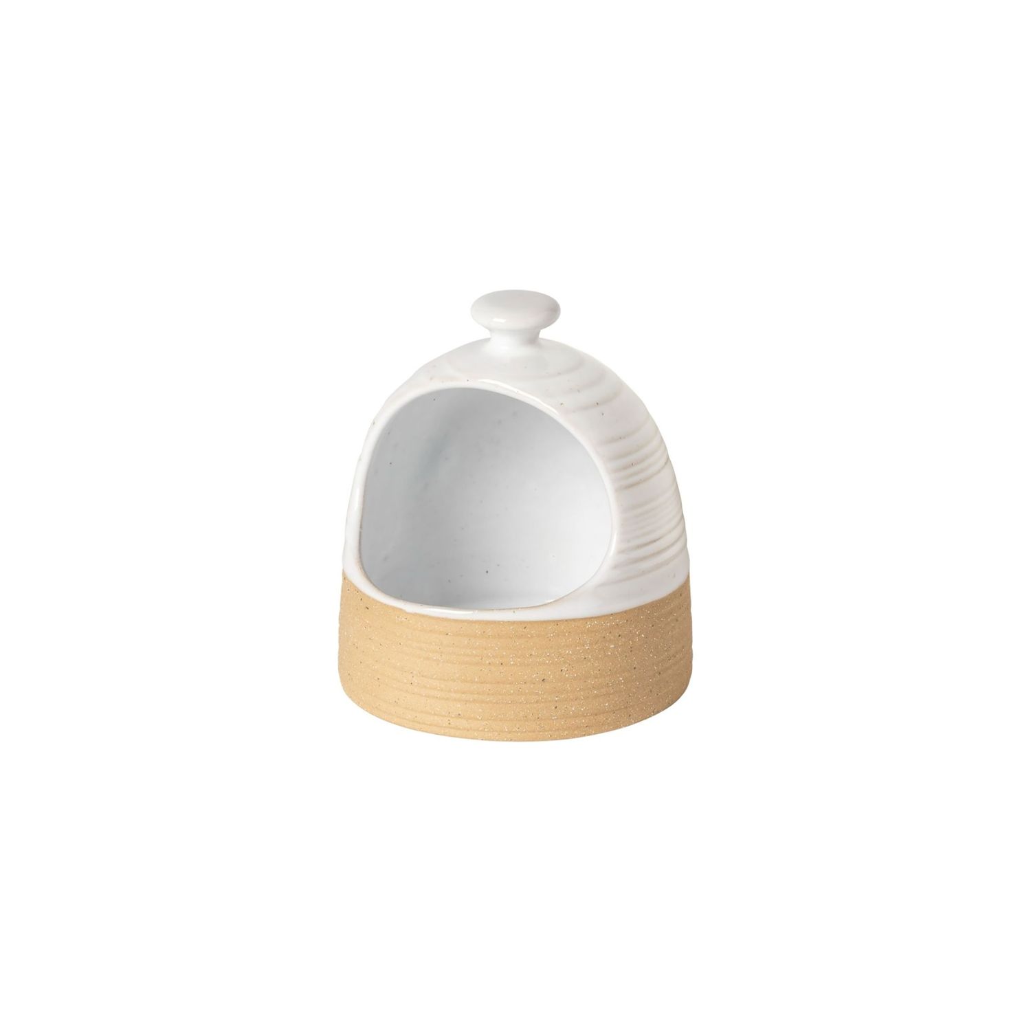 Casafina Scotia White Salt Pig Cellar 14, 2KSD141-WHI, 560673983105