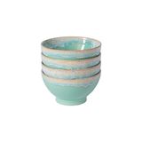 Costa Nova Latte Bowls Collection Aqua Set 4 Latte Bowls, DSS09-AQU, 5606739959852