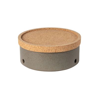 Costa Nova Redonda Oak Onion Canister 21, RND211-BRN, 5606739968625
