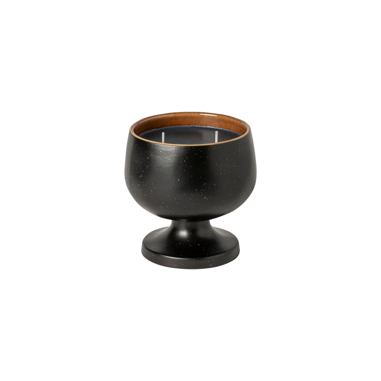 Costa Nova Riviera Candles Black Terra Chalice Soy Wax Candle, VED121-BTR, 5606739971229