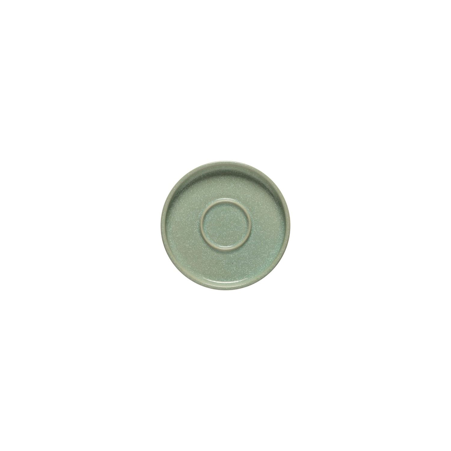 Costa Nova Redonda Bay Leaf Coffee Saucer, RNP133-GRN, 5606739968564