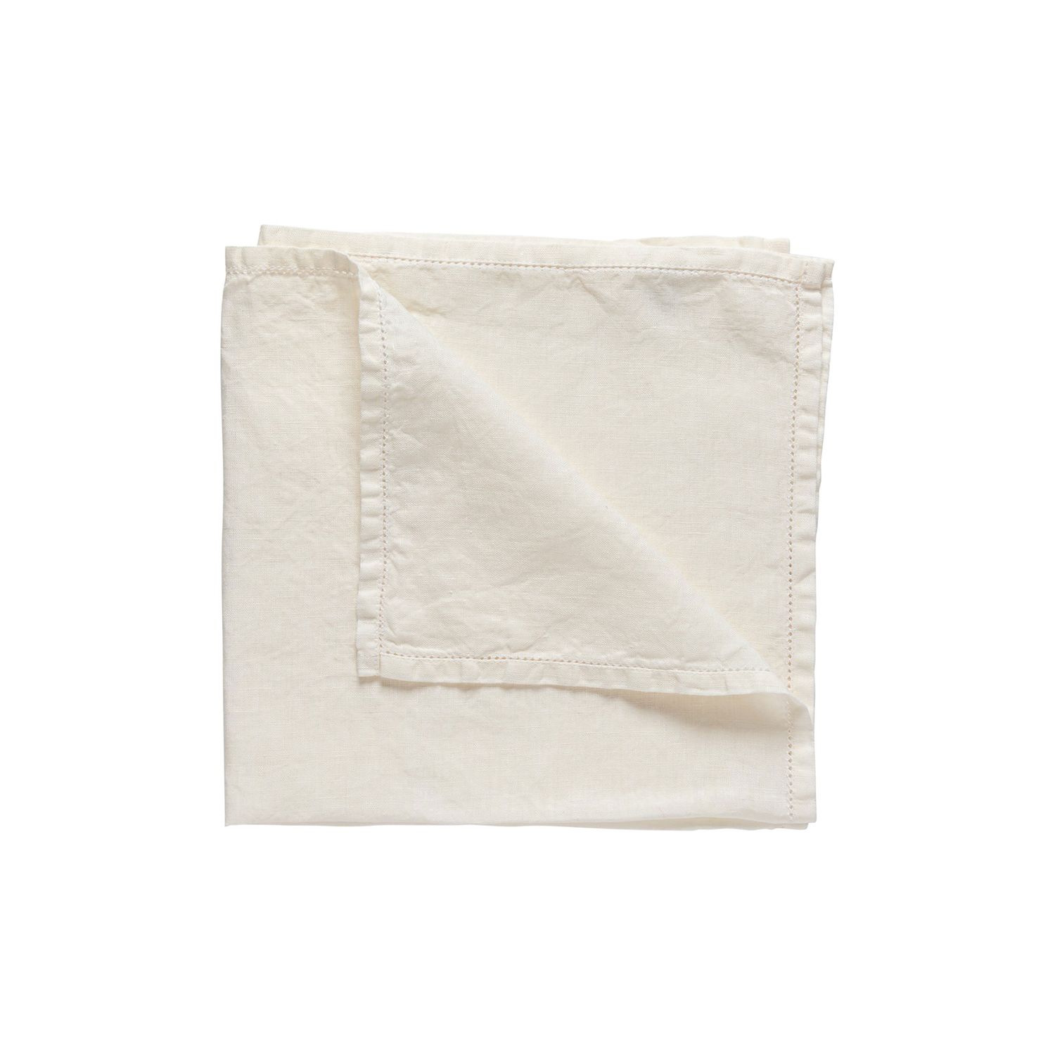 Costa Nova Table Linen Luisa Tofu Napkin 100% Linen Ajour, TX0175-TFU, 5606739963408