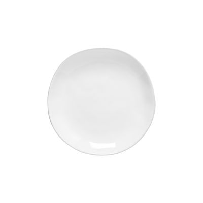 Costa Nova Livia White Salad Dessert Plate 9 Inch, LNP221-WHI, 5606739960582