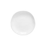 Costa Nova Livia White Salad Dessert Plate 9 Inch, LNP221-WHI, 5606739960582