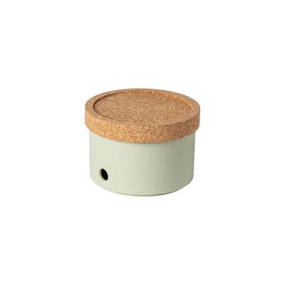 Costa Nova Redonda Bay Leaf Garlic Canister 13, RND131-GRN, 5606739968519