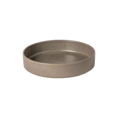 Costa Nova Redonda Oak Deep Round Plate 21, RNP214-BRN, 5606739968977