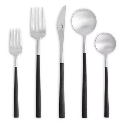 Costa Nova Mito Cable Black Coffee Set 6 Piece, C20441-BLK, 5606739953126