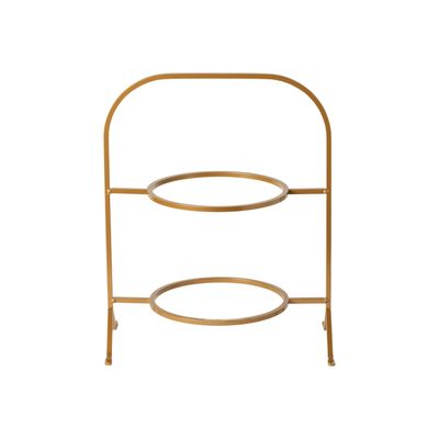 Costa Nova Marrakesh Gold 2 Salad Plates Holder, O30398-GLD, 5606739972387