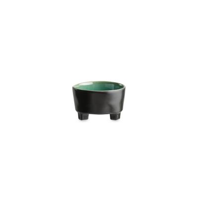 Costa Nova Riviera Azur 5 1 2 Inch Footed Bowl, VES141-AZU, 5606739934873