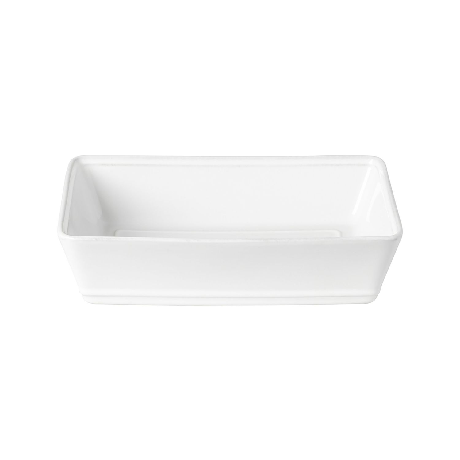 Costa Nova Friso White 9.75 Inch Rectangular Baker, FIR251-WHI, 5606739916855