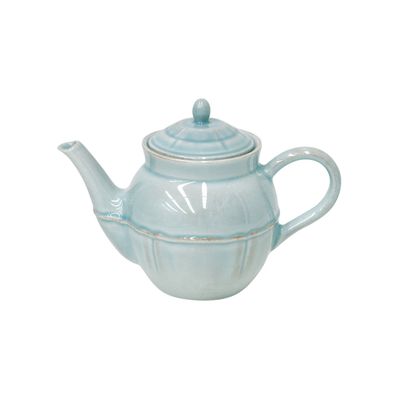 Costa Nova Alentejo Turquoise 16 Oz Tea Pot, TX201-TRQ, 5606739933326