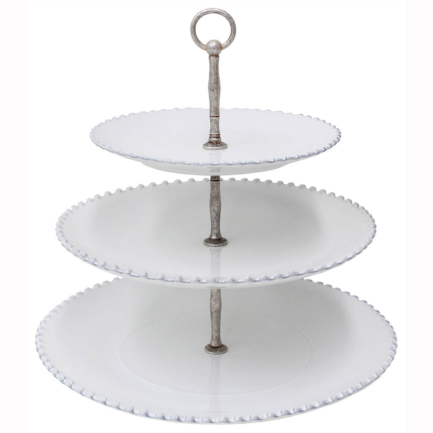 Costa Nova Pearl White Centerpiece, PEPS01-WHI, 5606739915483