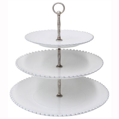Costa Nova Pearl White Centerpiece, PEPS01-WHI, 5606739915483