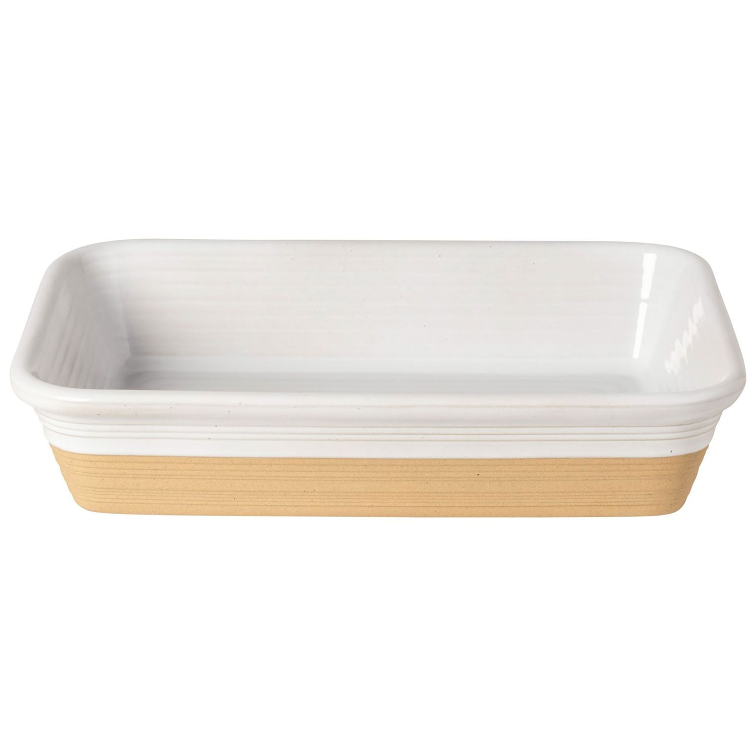 Casafina Scotia White Rectangular Baker 36, 2KSR362E-WHI, 560673983111
