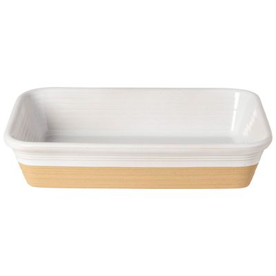 Casafina Scotia White Rectangular Baker 36, 2KSR362E-WHI, 560673983111
