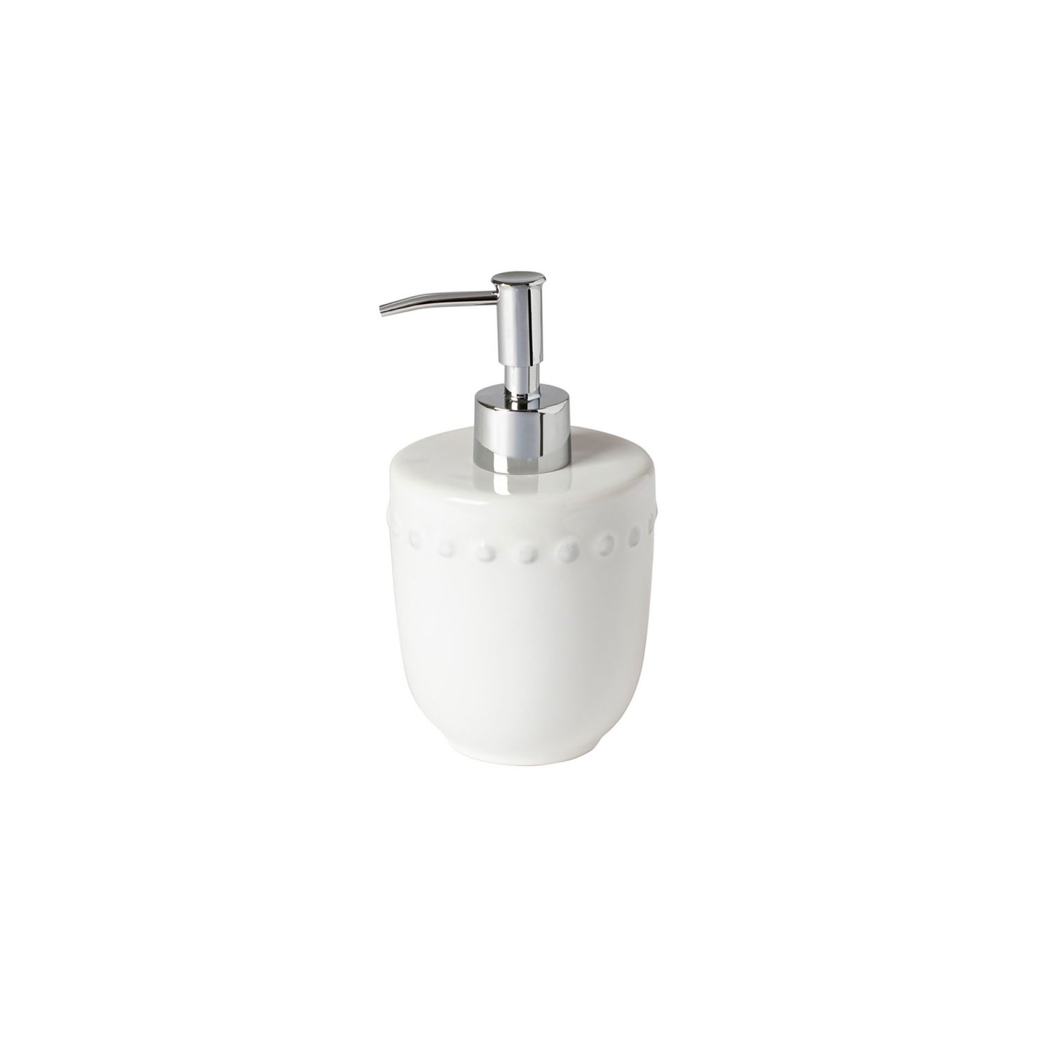 Costa Nova Bath Pearl White Soap Lotion Pump, PED111-WHI, 5606739957124