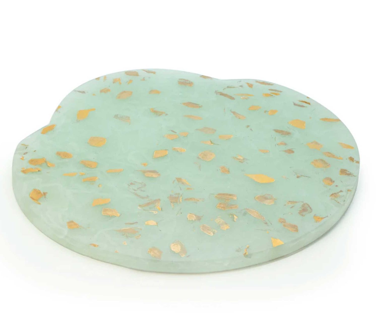 Annieglass Elements 13 x 11 3�4 Inch Fan Cheeseboard, MPN: EL205