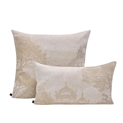 Le Jacquard Francais Symphonie Beige Cushion Cover 10533