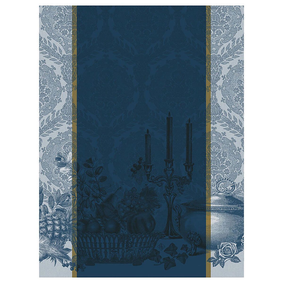 Le Jacquard Francais Festin Blue Tea Towel 30043