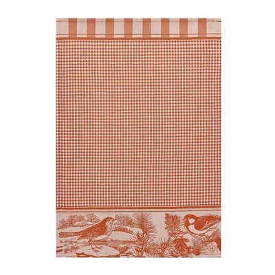 Le Jacquard Francais Melodies Brown Hand Towel 30090