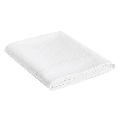 Le Jacquard Francais Portofino Withe Flat Sheet 30057