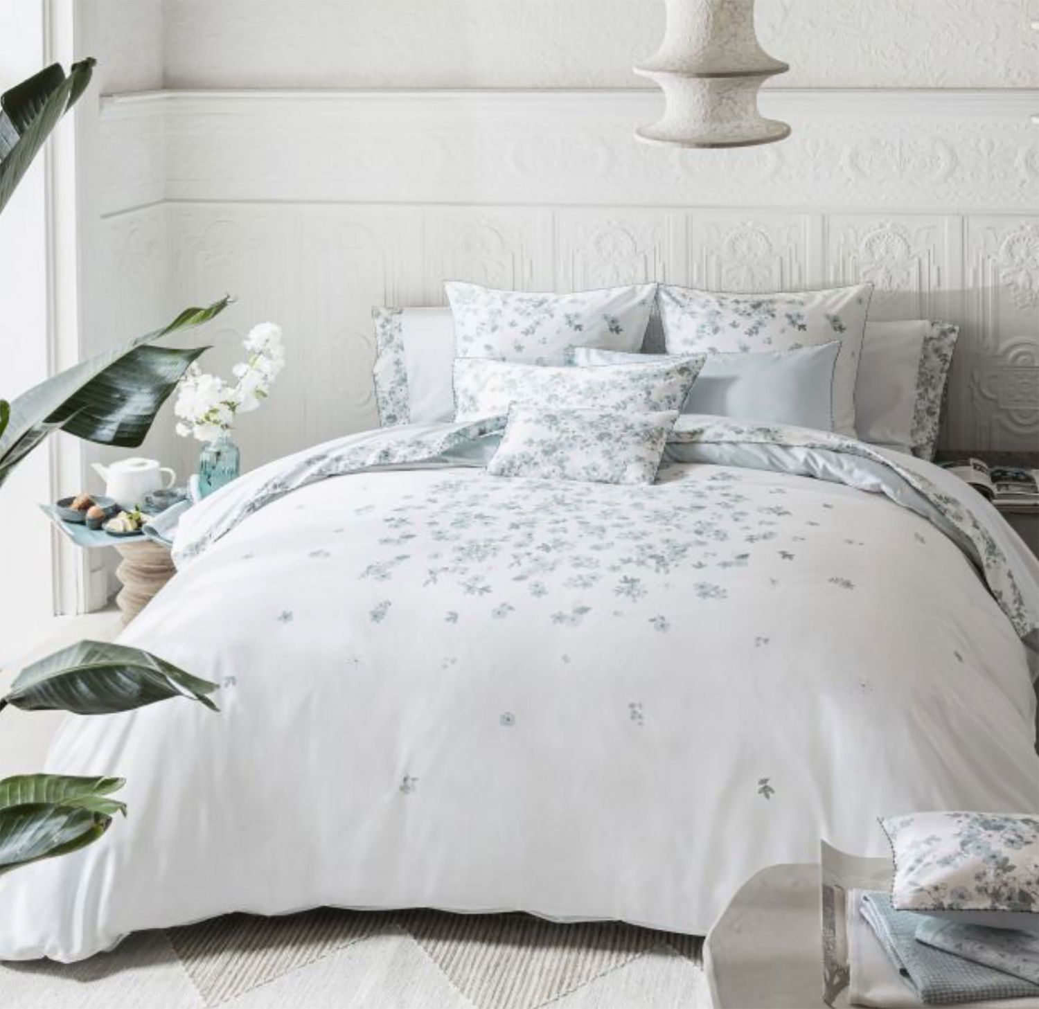 Le Jacquard Francais Manuka Blue Shams 21573