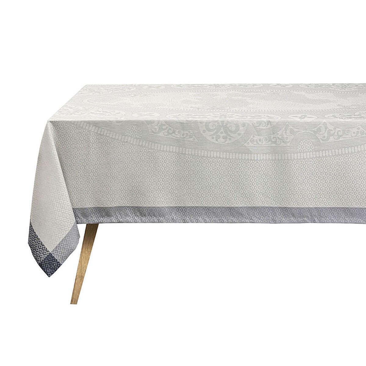 Le Jacquard Francais Evasion Celeste Grey Tablecloth 30248