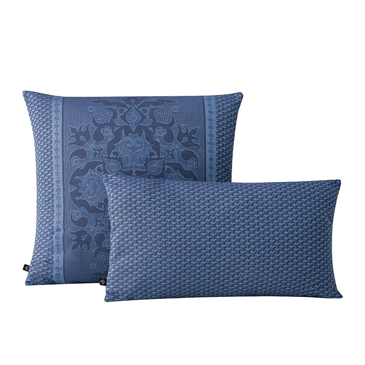 Le Jacquard Francais Palais Venitien Blue Cushion Cover 30245