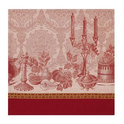 Le Jacquard Francais Festin Red Napkin 30038