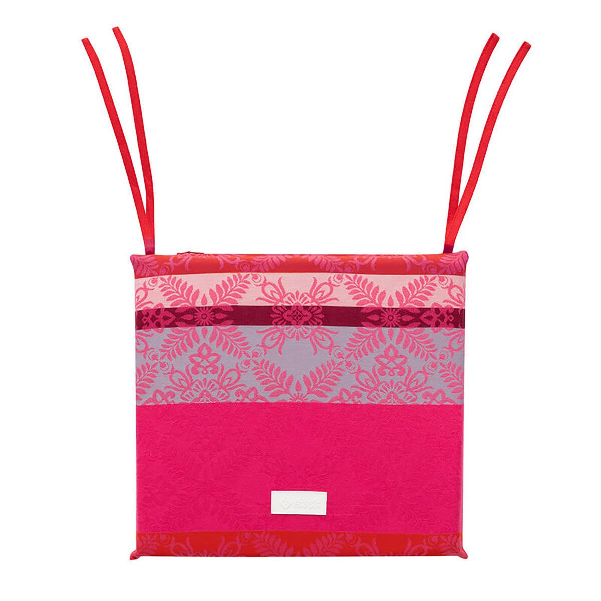 Le Jacquard Francais Mumbai Pink Chair Cushion 29342