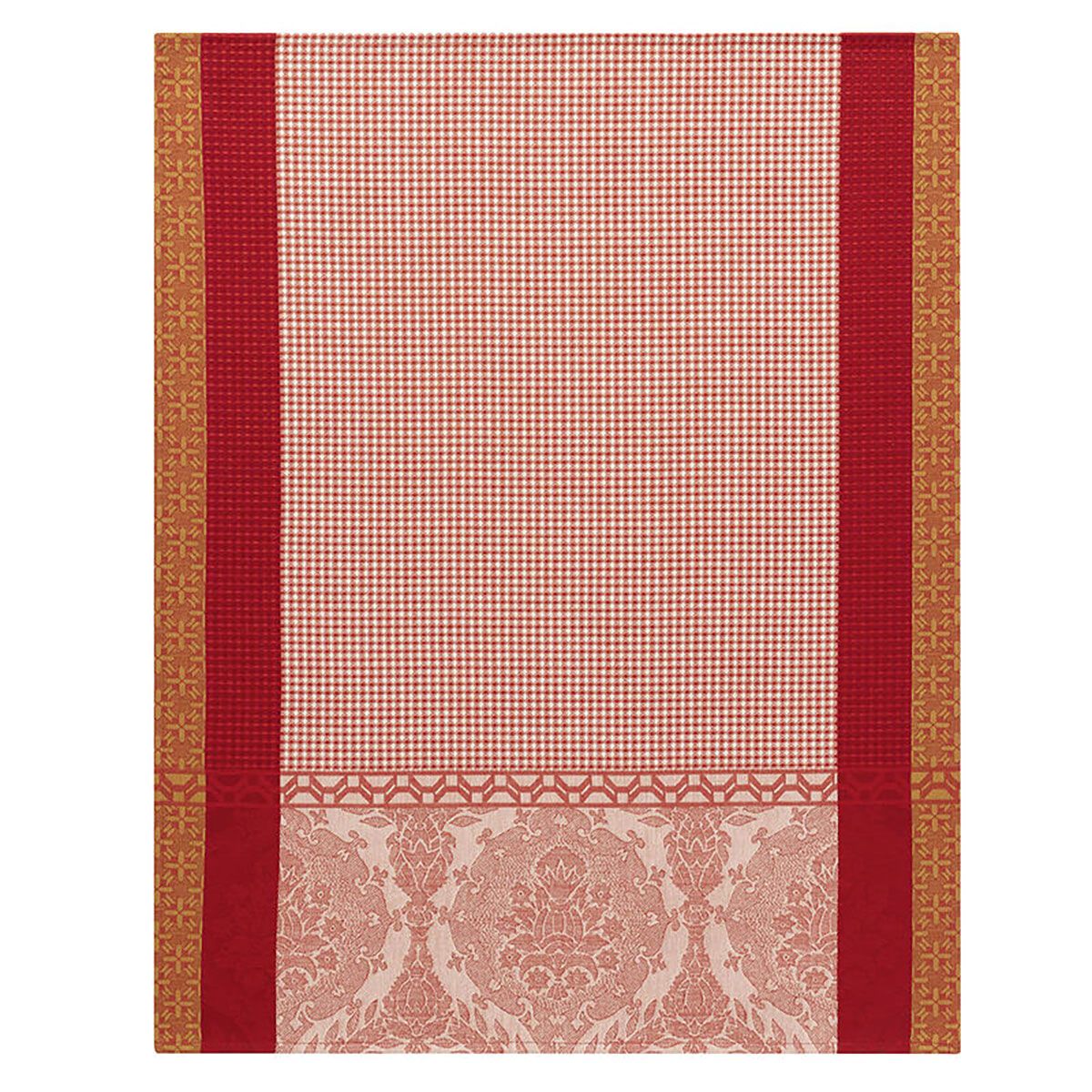 Le Jacquard Francais Festin Red Hand Towel 30044