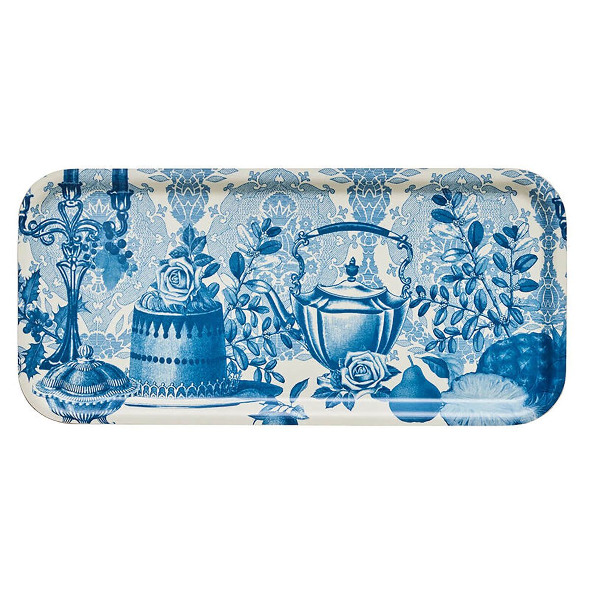 Le Jacquard Francais Festin Blue Tray 30093