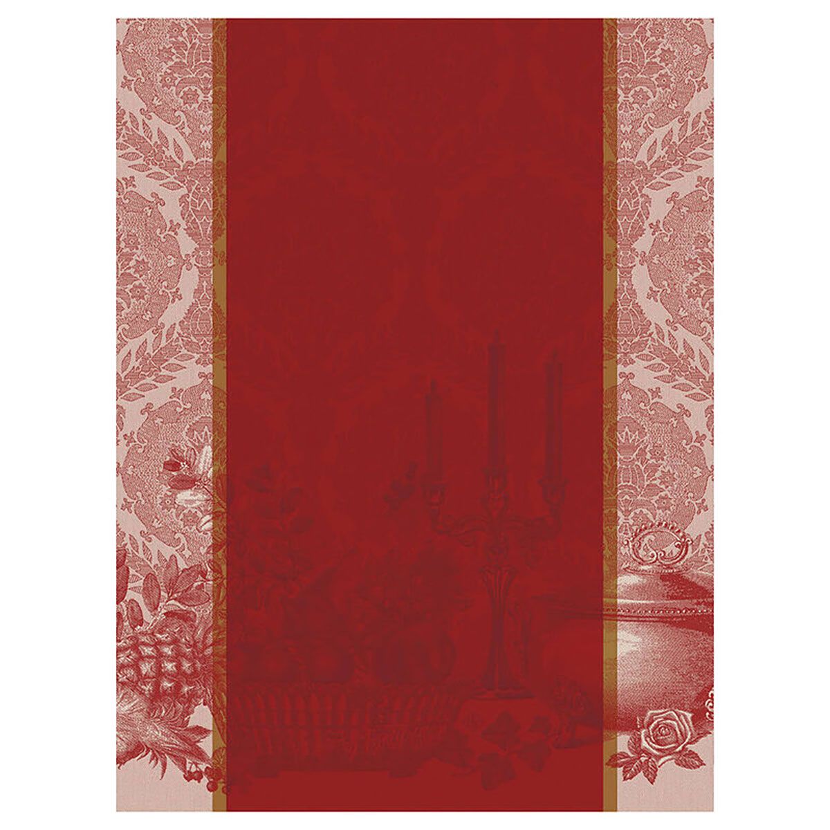 Le Jacquard Francais Festin Red Tea Towel 30042