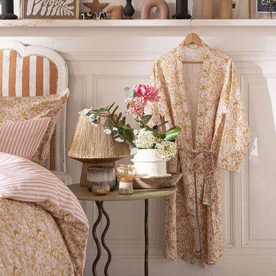 Le Jacquard Francais Boheme Beige Kimono 29695