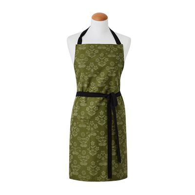 Le Jacquard Francais Lulu Green Apron 30341