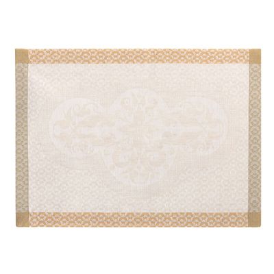 Le Jacquard Francais Evasion Celeste Beige Placemat 30261