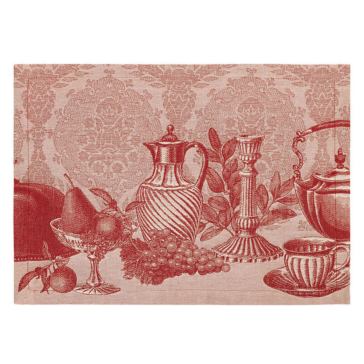 Le Jacquard Francais Festin Red Placemat 30030
