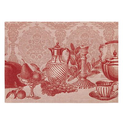Le Jacquard Francais Festin Red Placemat 30030